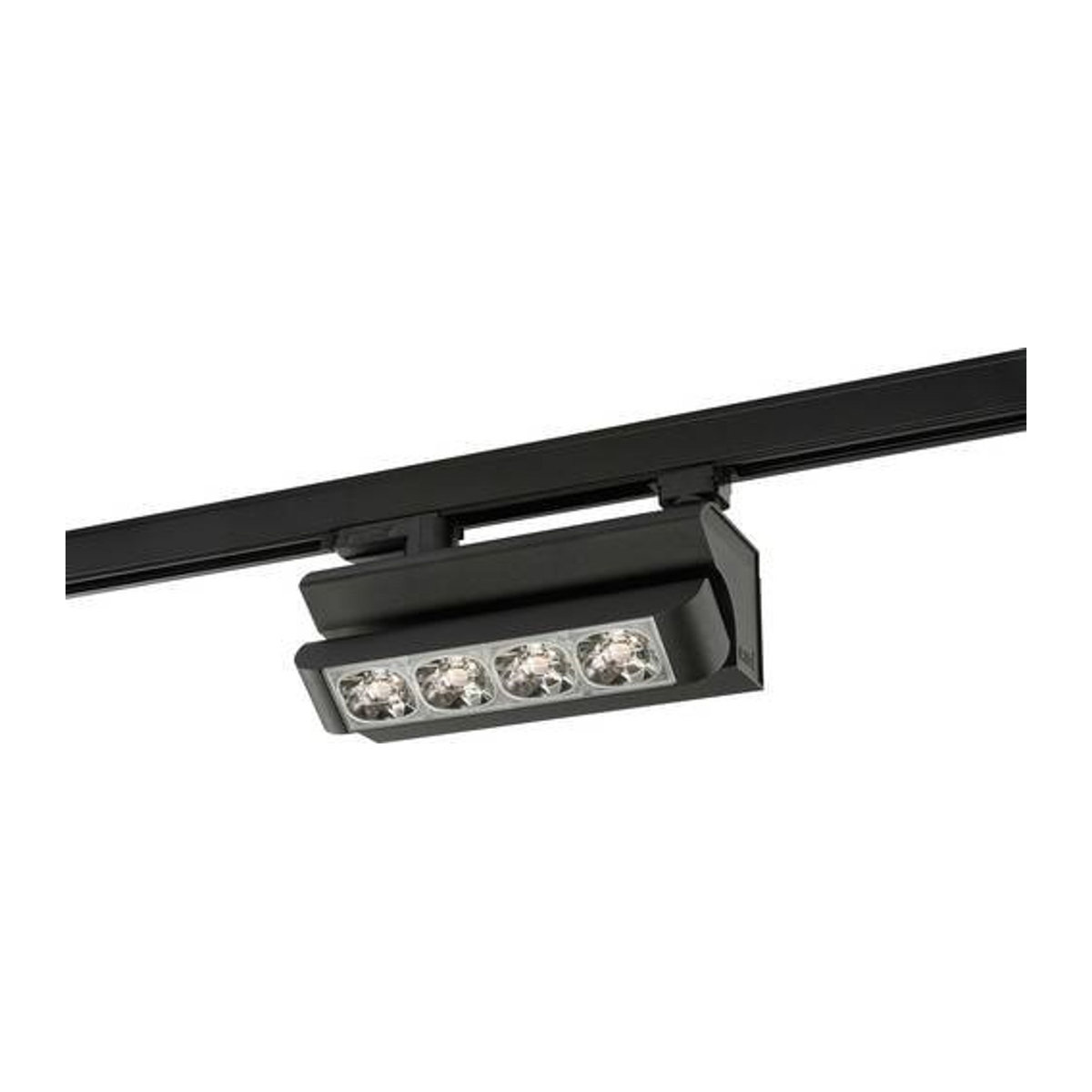 RIDI Hochvolt-Schienensystem-Leuchte LED in Schwarz, Warmweiß, Modernes Design - Bild 1