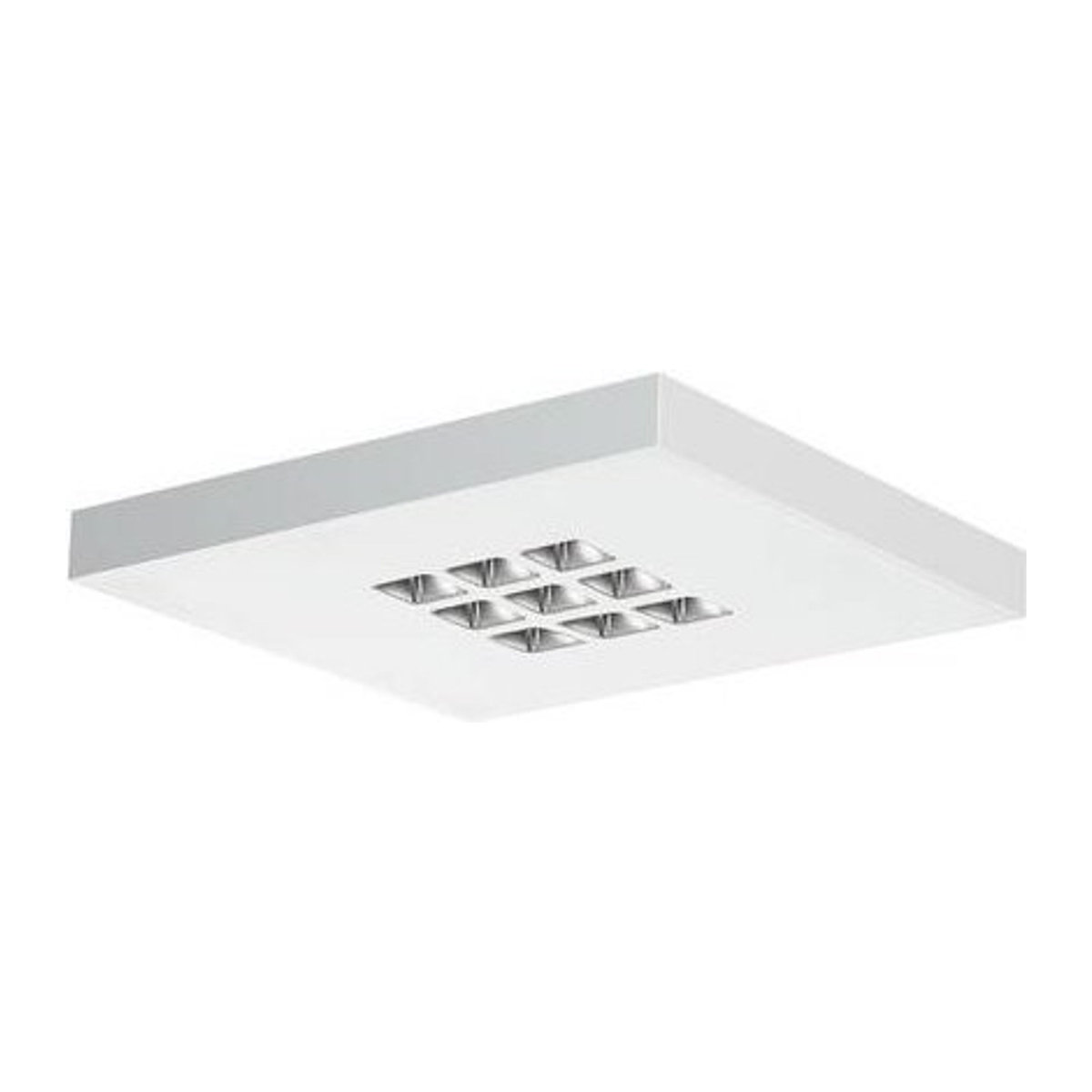 RIDI LED-Deckenleuchte in Weiß, minimalistisches Design, warmweißes Licht - Bild 1