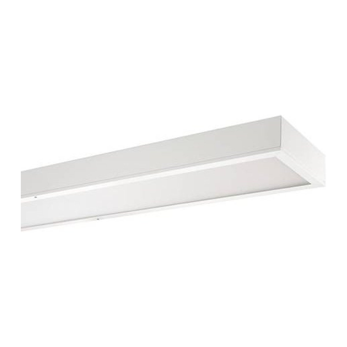 RIDI LED-Deckenleuchte in Weiß mit neutralweißem Licht und minimalistischem Design - Bild 1