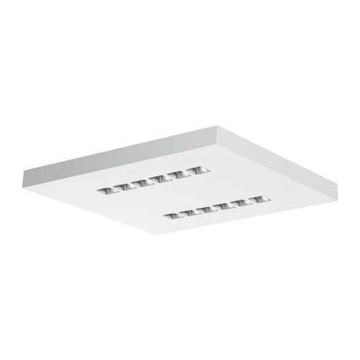 RIDI LED-Deckenleuchte in Weiß mit warmweißem Licht für ein modernes Ambiente - Bild 1
