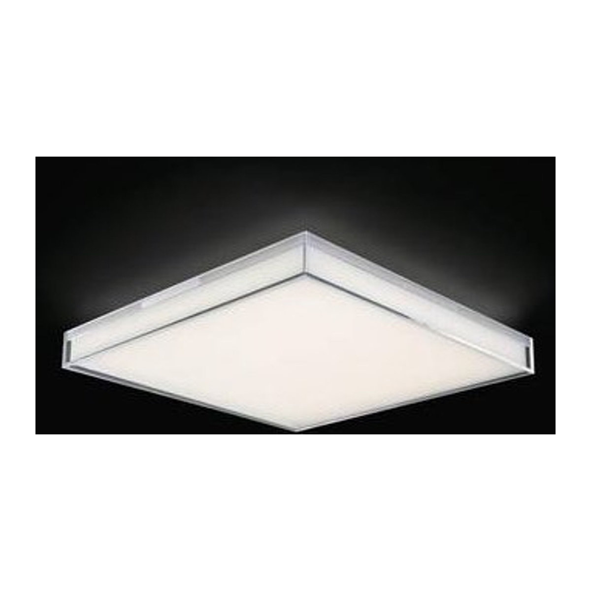 RIDI LED-Deckenleuchte in Weiß mit warmweißem Licht im minimalistischen Design - Bild 1