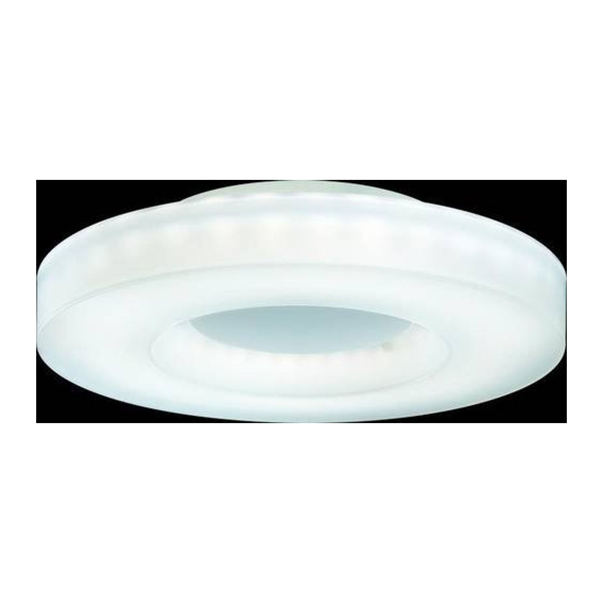 RIDI LED-Deckenleuchte in Weiß mit warmweißem Licht, minimalistisches Design - Bild 1