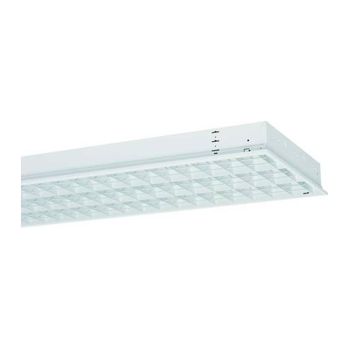RIDI LED-Einbauleuchte 144W in Weiß mit neutralweißem Licht und minimalistischem Design - Bild 1