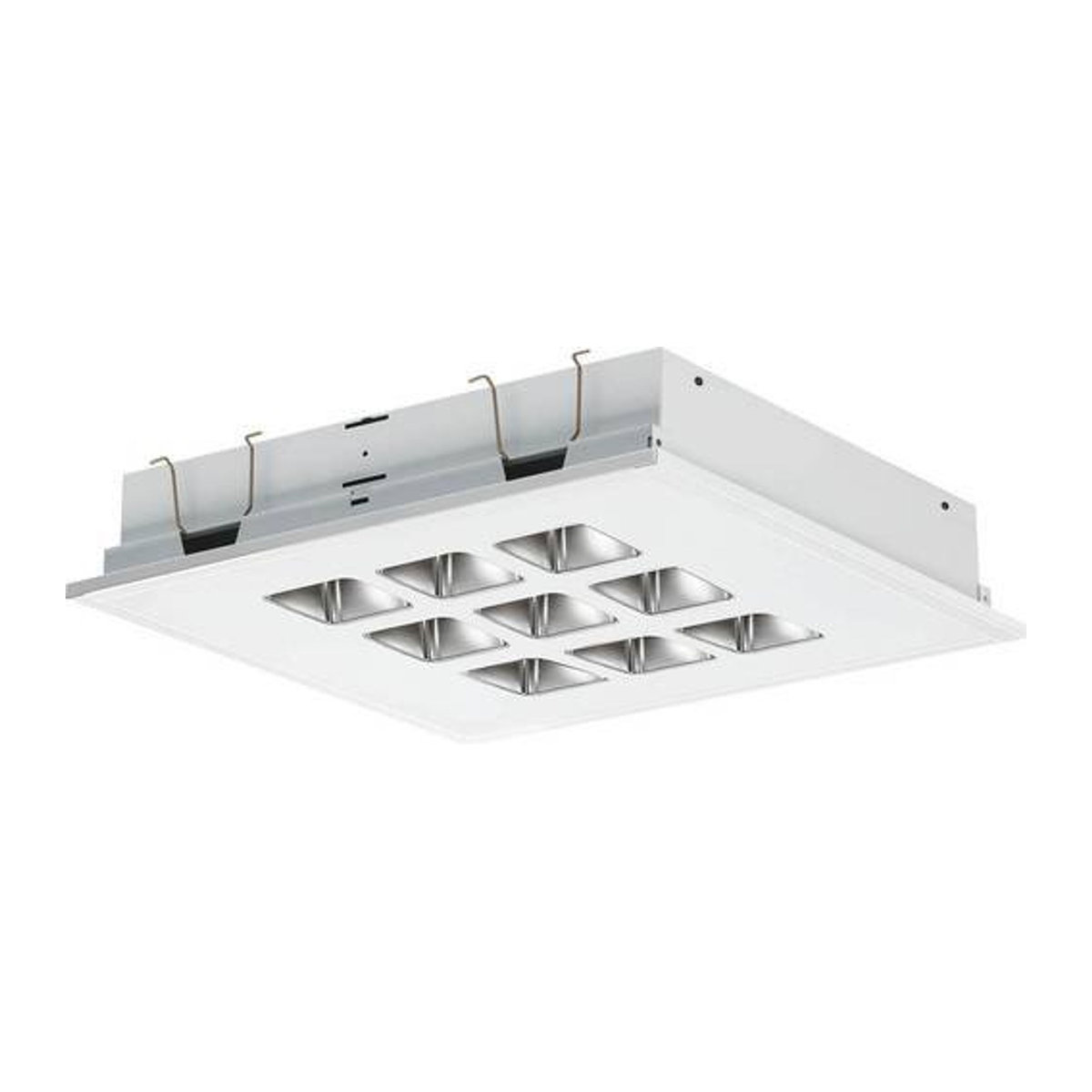 RIDI LED-Einbauleuchte Einbaustrahler in Weiß mit 27W und neutralweißem Licht - Bild 1