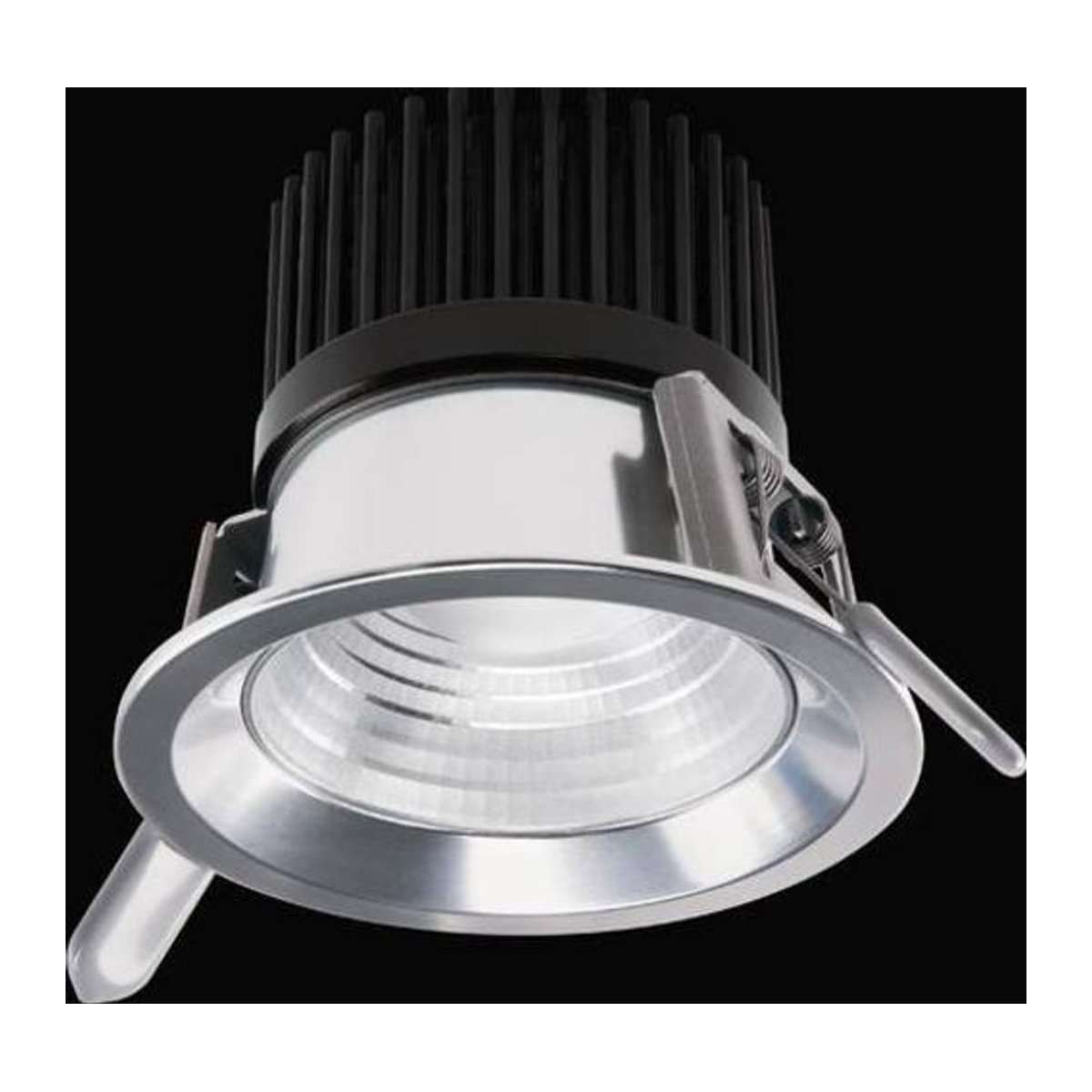 RIDI LED-Einbauleuchte Einbaustrahler Silber 37W Warmweiß - Bild 1