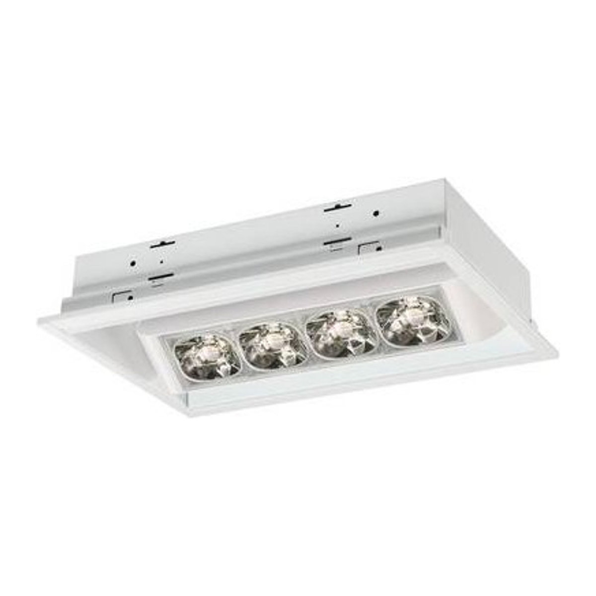 RIDI LED-Einbauleuchte in Weiß mit 51W und neutralweißem Licht - Bild 1