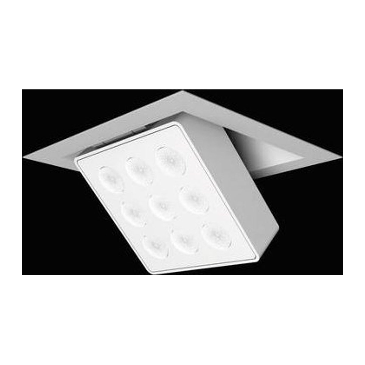 RIDI LED-Einbaustrahler SPG0330256AH in Weiß mit 27W und neutralweißem Licht - Bild 1