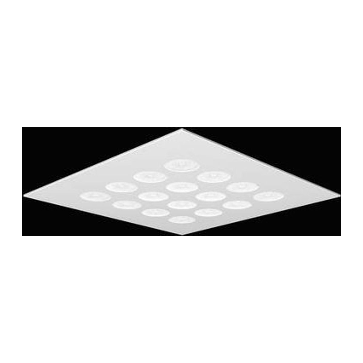RIDI LED-Einbaustrahler SPG0330259AH in Weiß mit warmweißem Licht und 34W Leistung - Bild 1