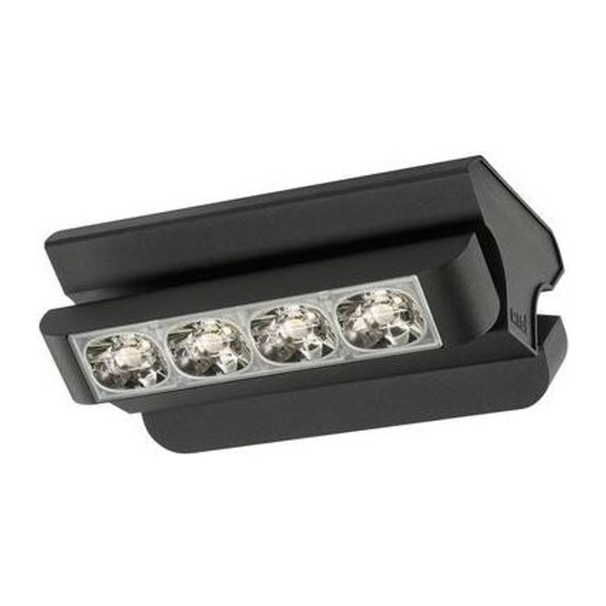RIDI LED-Hallenstrahler in Schwarz mit warmweißem Licht - Bild 1