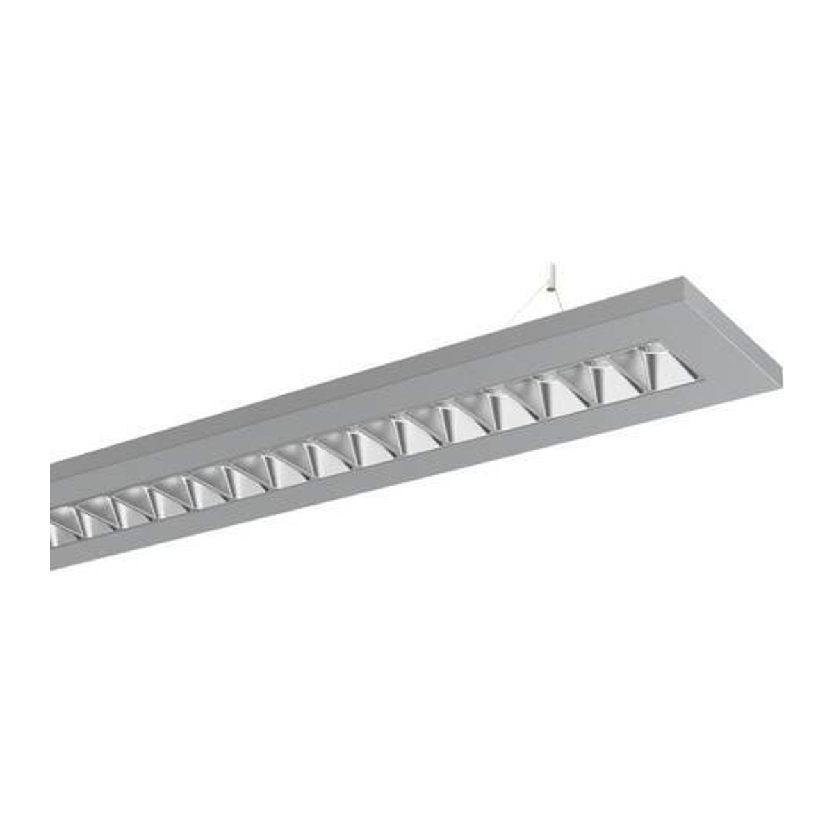 RIDI LED-Pendelleuchte in Silber mit neutralweißem Licht im modernen Design - Bild 1