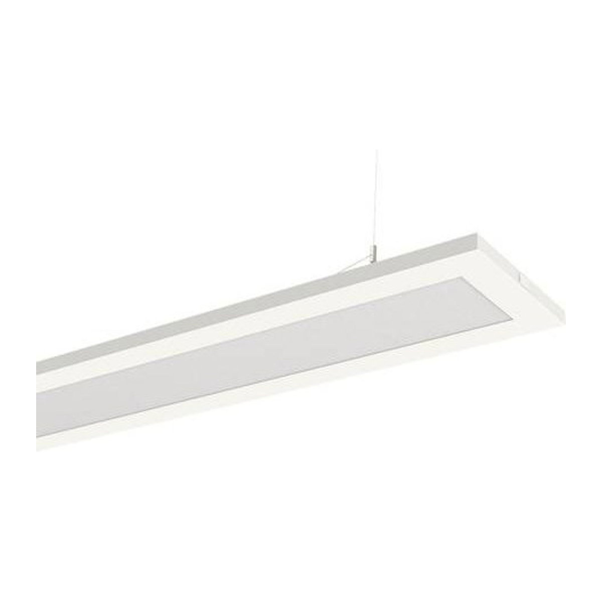 RIDI LED-Pendelleuchte in Weiß mit neutralweißem Licht und minimalistischem Design - Bild 1