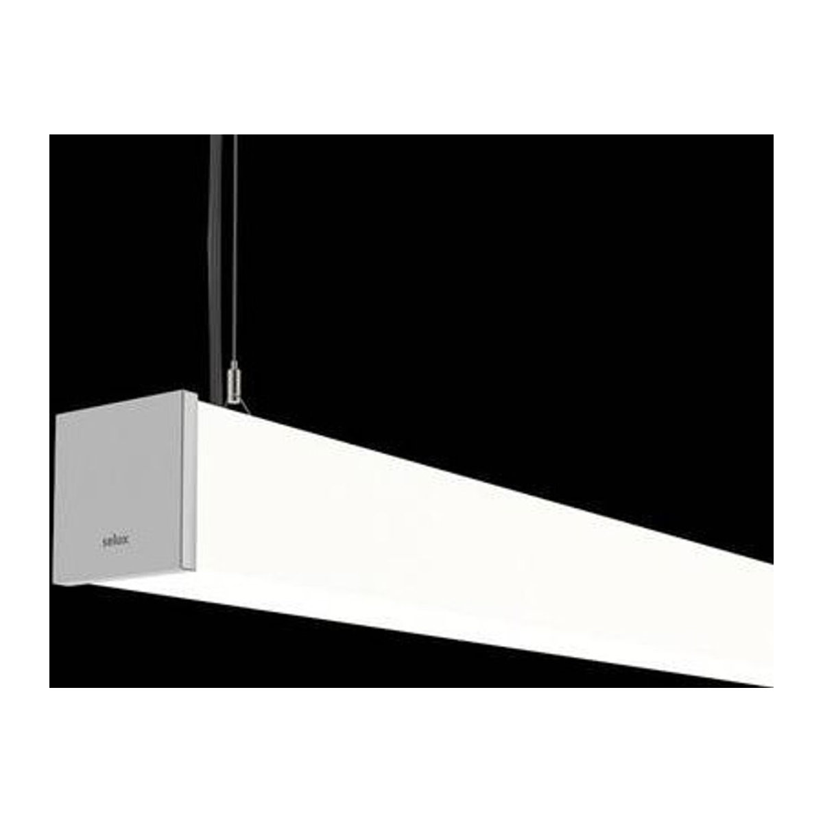 RIDI LED-Pendelleuchte in Weiß und Chrom aus Metall mit warmweißem Licht im minimalistischen Design - Bild 1