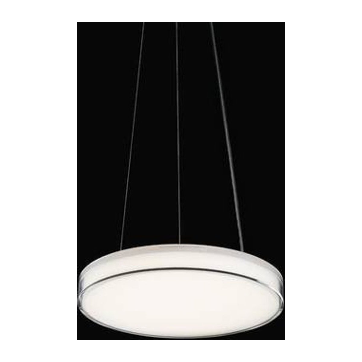 RIDI LED-Pendelleuchte SPG0630205AH in Weiß mit neutralweißem Licht und minimalistischem Design - Bild 1