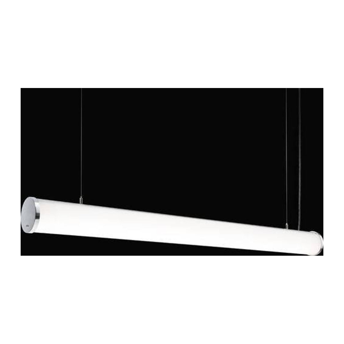 RIDI LED-Pendelleuchte SPG0630248BB in Chrom mit warmweißem Licht und minimalistischem Design - Bild 1