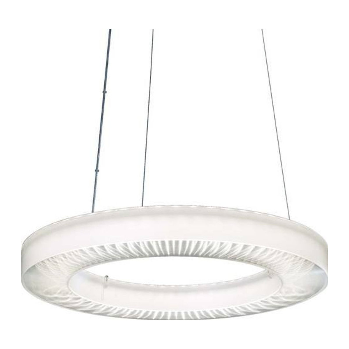 RIDI LED-Pendelleuchte SPI0000105 in Weiß mit neutralweißem Licht und minimalistischem Design - Bild 1