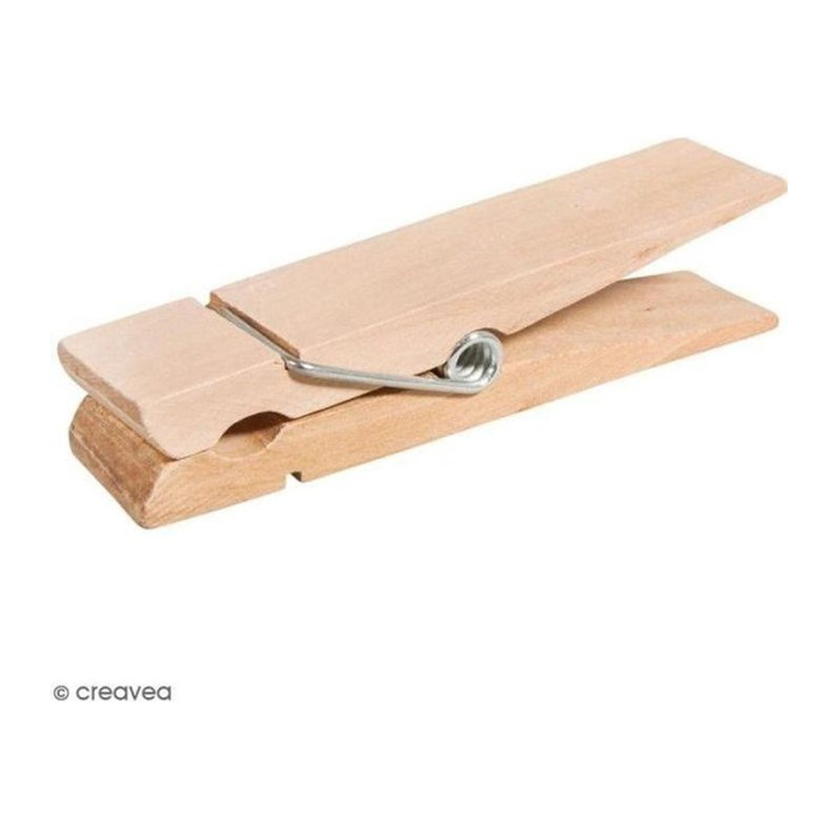 Riesige Wäscheklammer aus Holz von Rayher, Breite: 3,5 cm, Länge: 15 cm - Bild 1