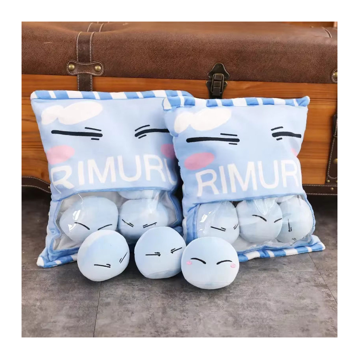 Rimuru Tempest Anime Plüschkissen Q-Version als Schleim Figur Geschenk - Bild 4