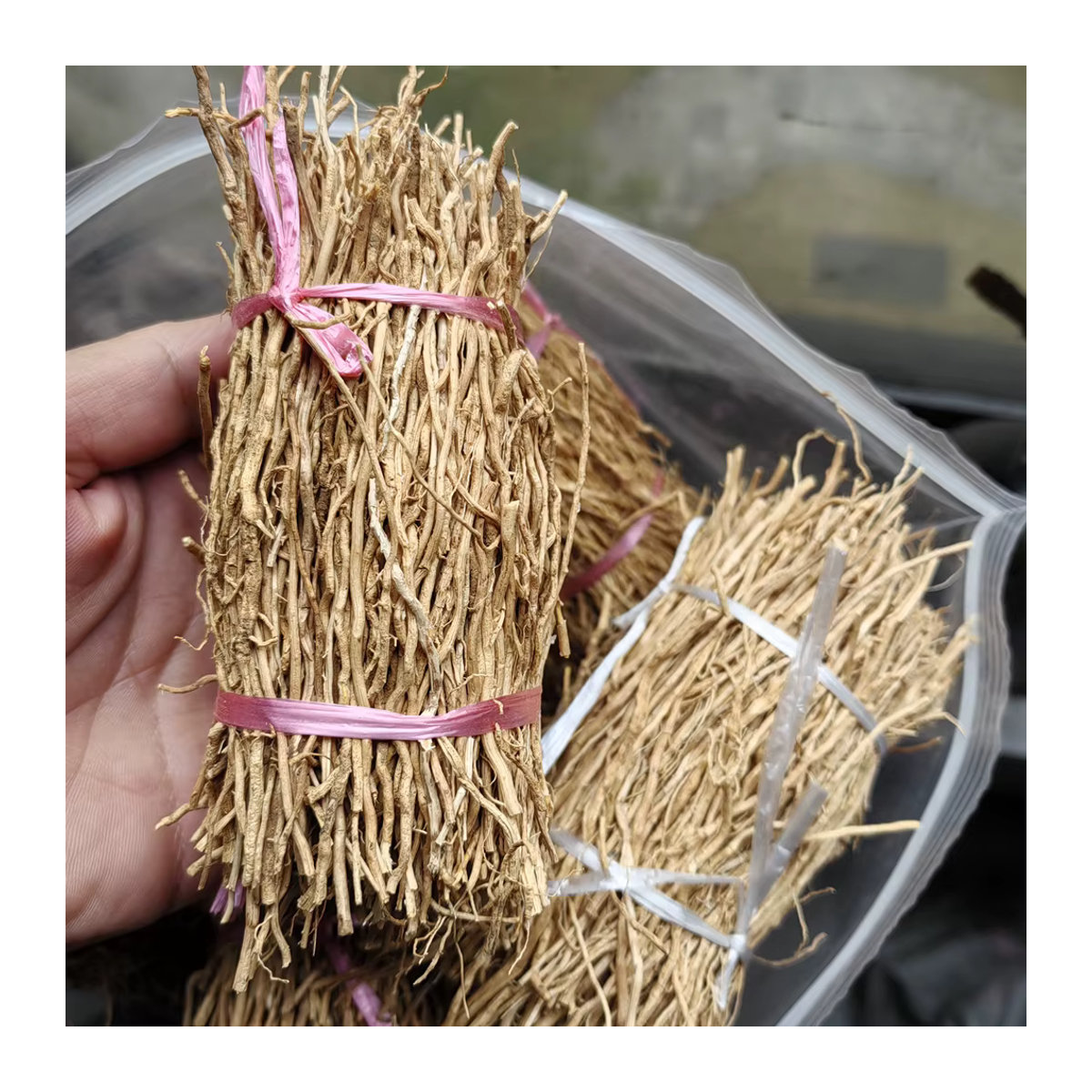 Rivercense Vetiver Räucherwerk aus getrocknetem Chrysopogon zizanioides Gras, 50 g, Braun - Bild 3