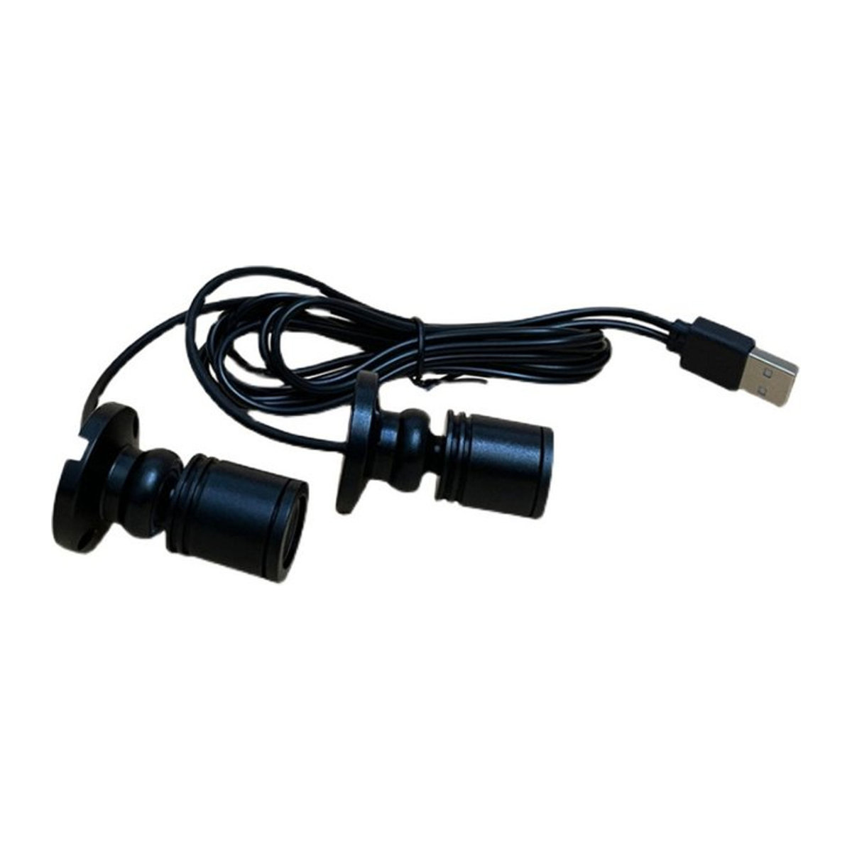 ROANJUNYH LED USB Spotlight 3W Möbelbeleuchtung für Vitrine und Schrank in Weiß oder Schwarz - Bild 1