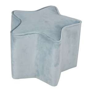 ROBA Kinderhocker in Sternform in Blau