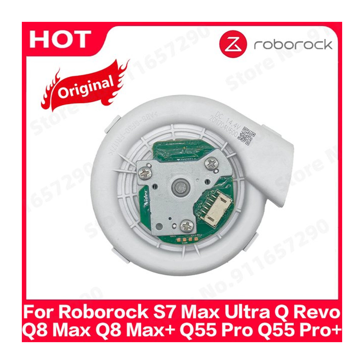 Roborock Saugroboter Weiß mit 5400Pa Saugkraft und 20N Druckkraft - Bild 1