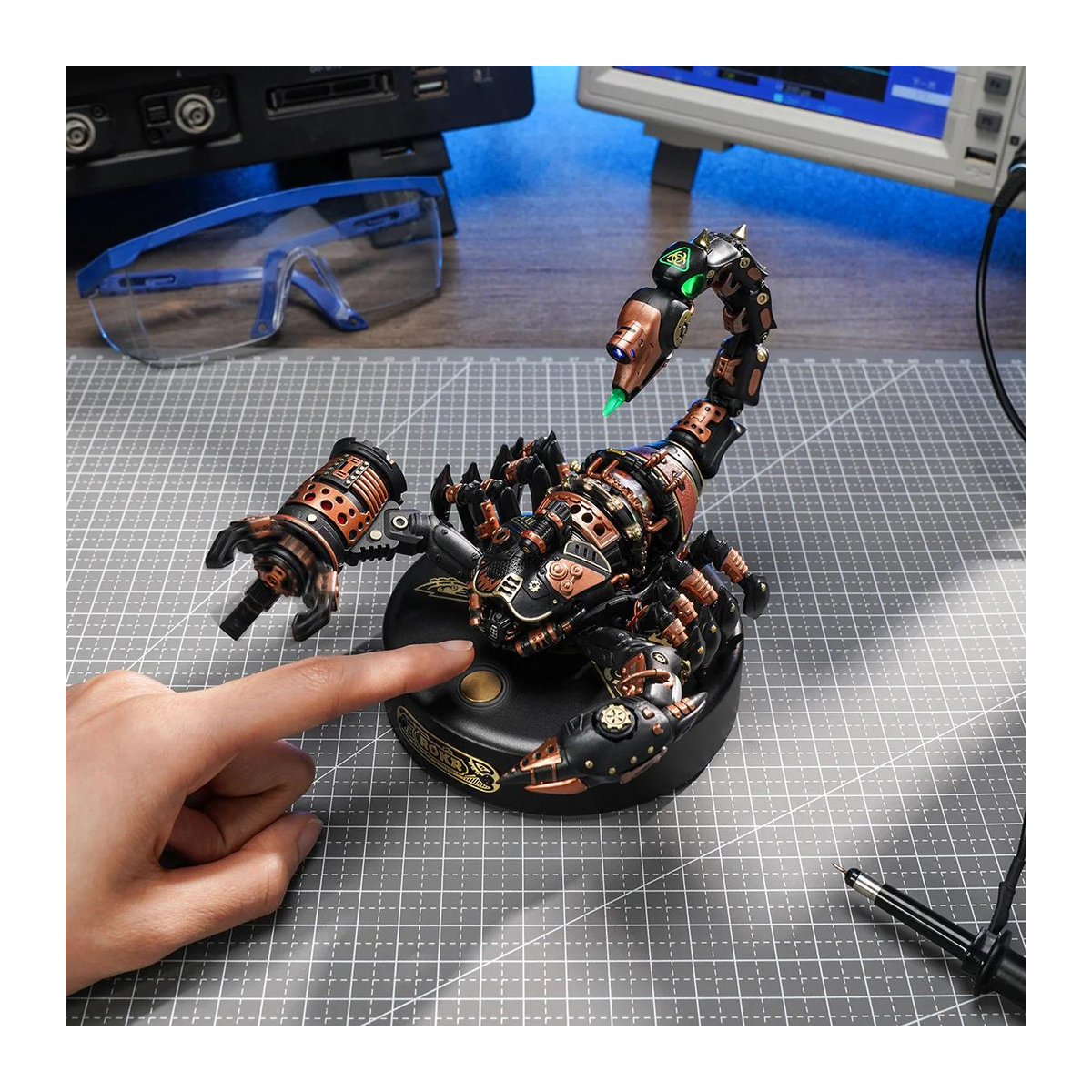 ROBOTIME ROKR Kaiser Skorpion DIY 3D Puzzle Modell Tierfigur aus ABS-Polymer und PVC - Bild 7