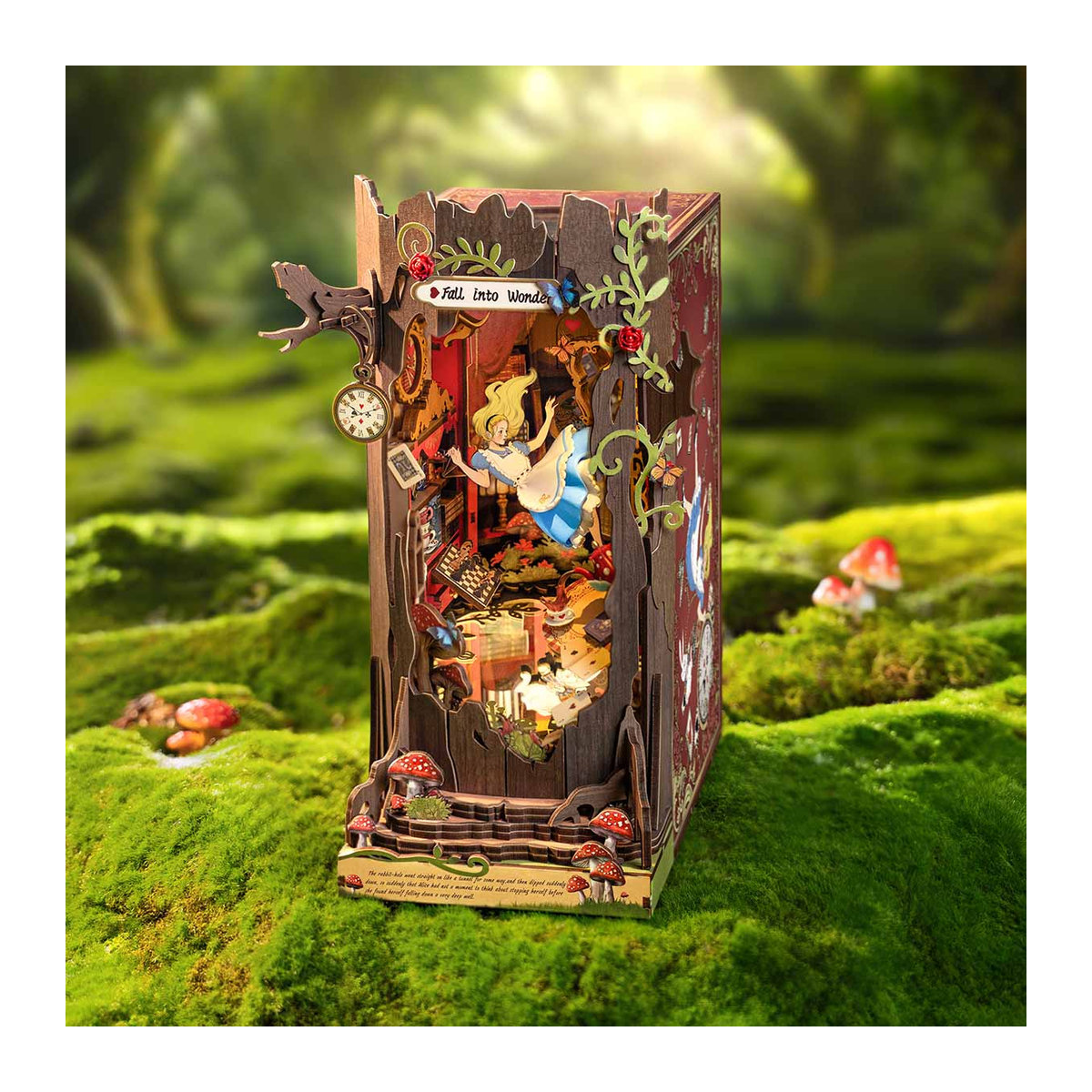 ROBOTIME Rolife 3D-Puzzle Fall into Wonder DIY Buchnische TGB12 - Bild 2