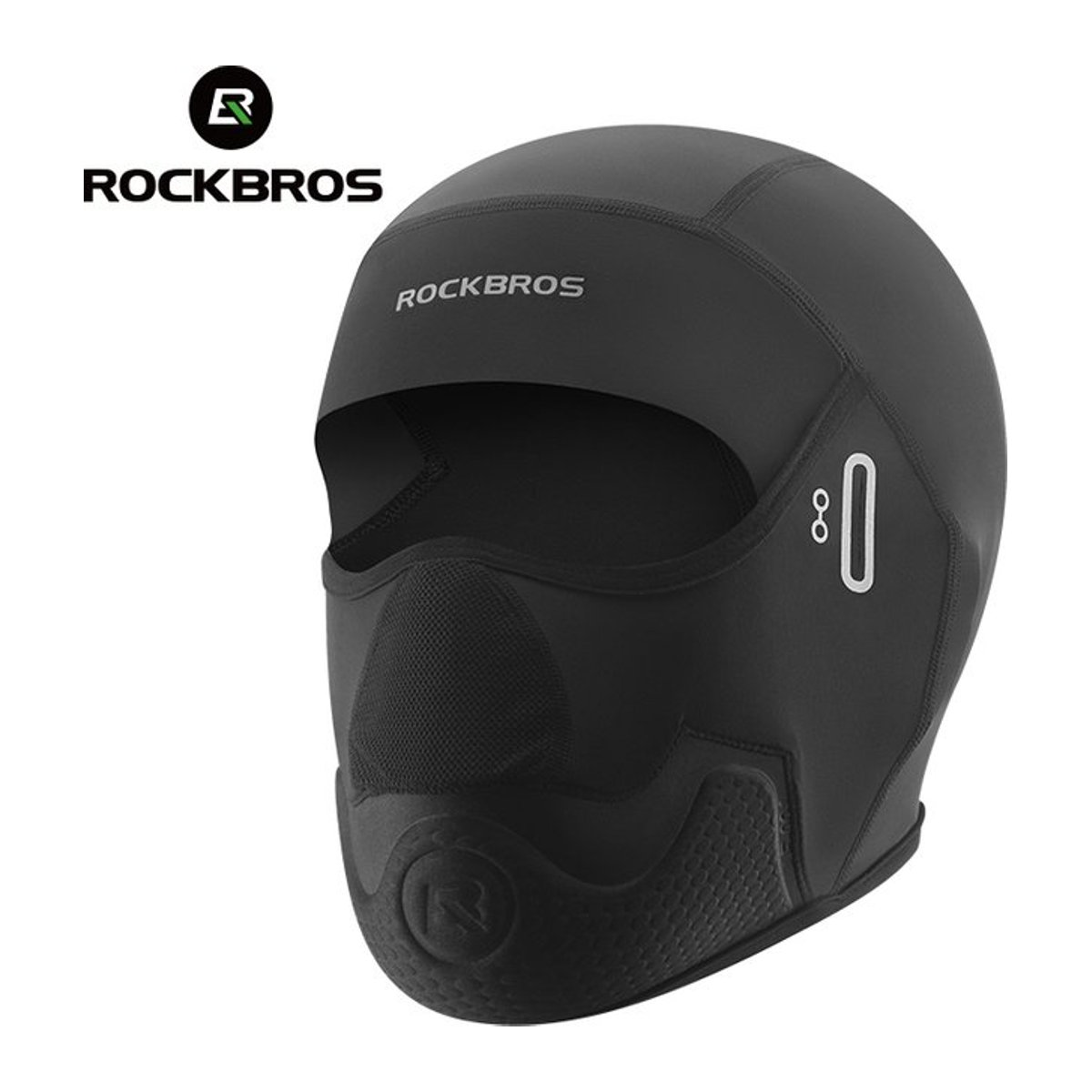 ROCKBROS Fahrradmütze aus Eisseide in Schwarz mit UV-Schutz und kühlender Funktion für Sport und Wandern - Bild 1
