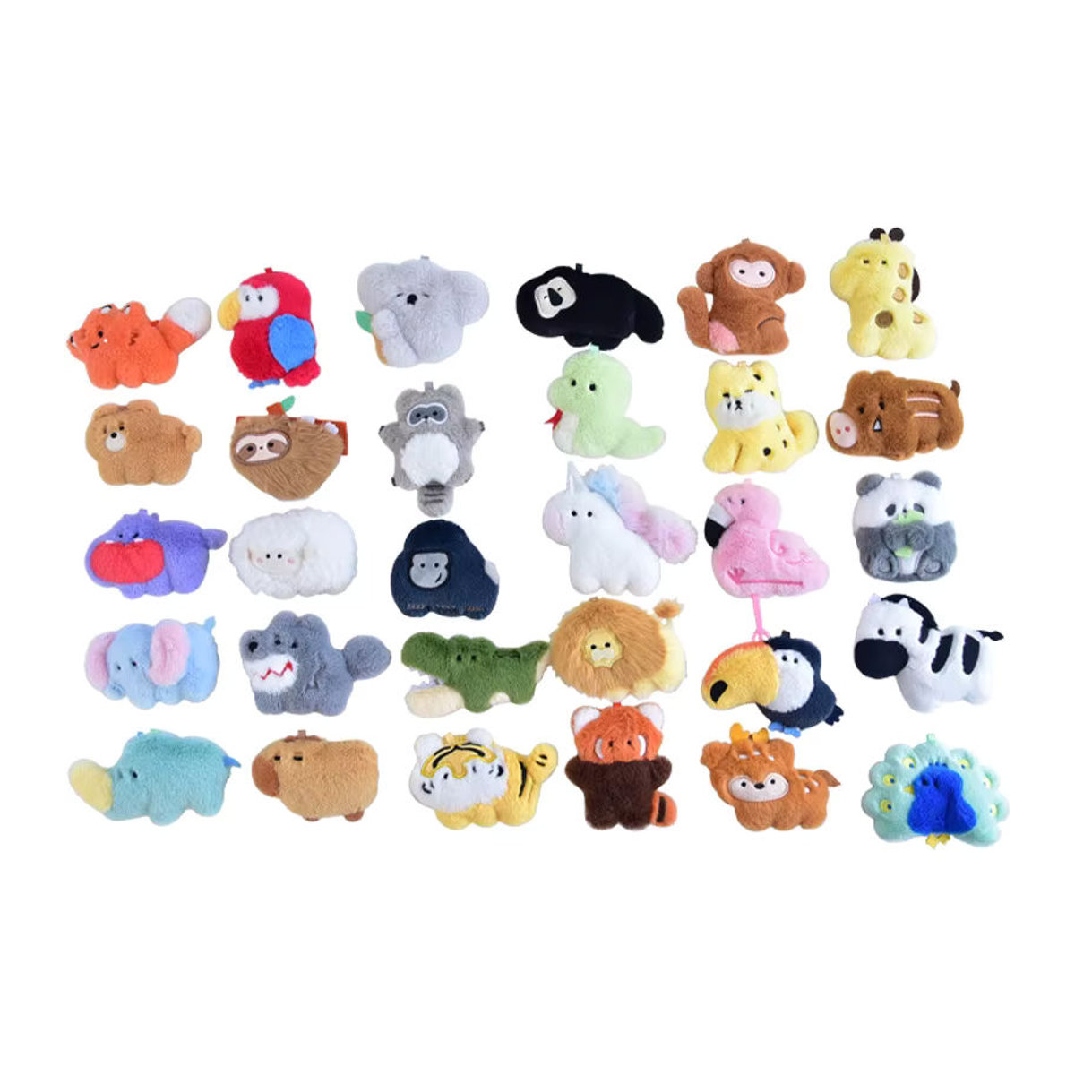 RTBXF 30er Set Kawaii Plüsch Kühlschrankmagnete mit maritimem Meerestier-Design in Mehrfarbig - Bild 4
