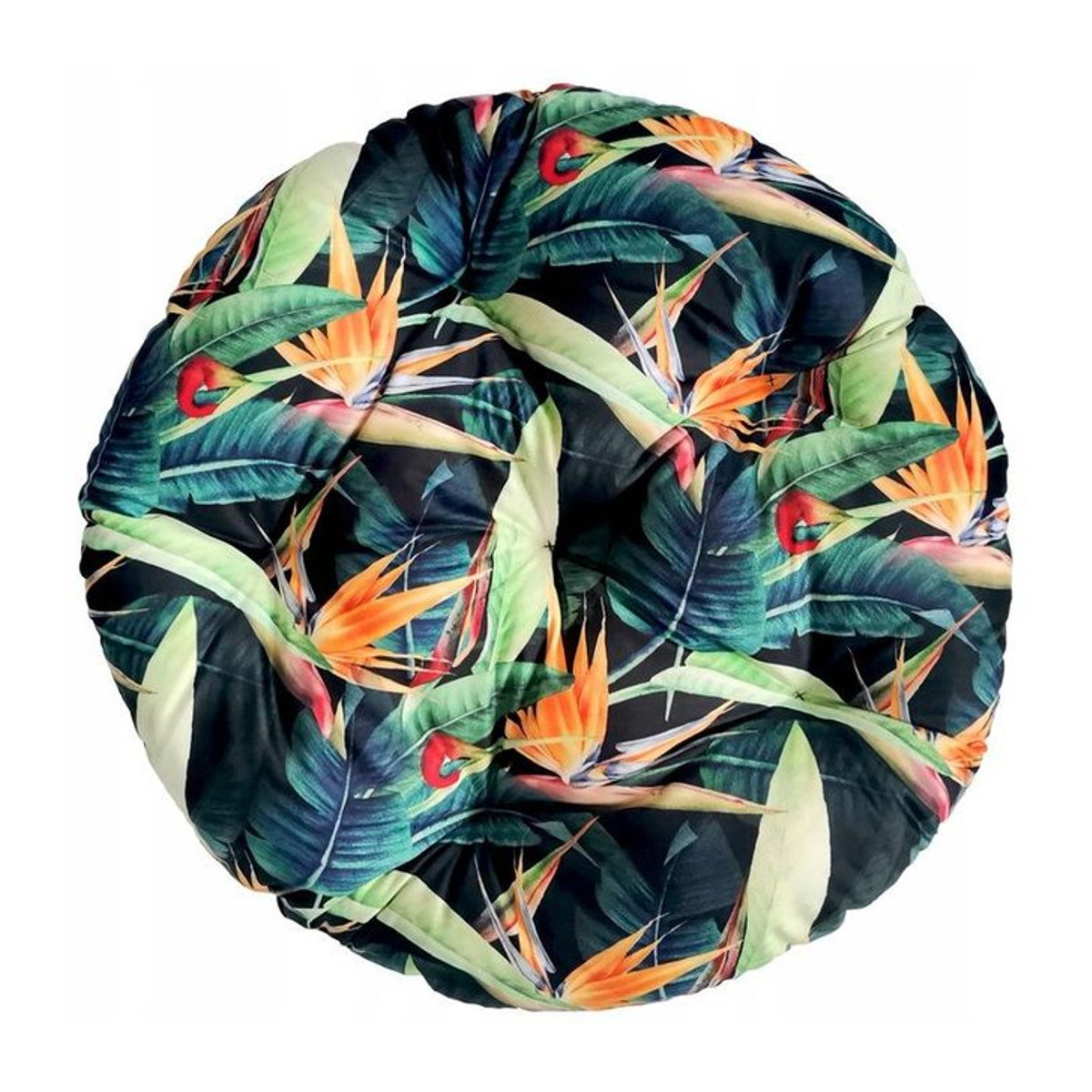 Rundes Gartenkissen aus Samt von SOOVI HOME mit Durchmesser: 60 cm - Bild 1