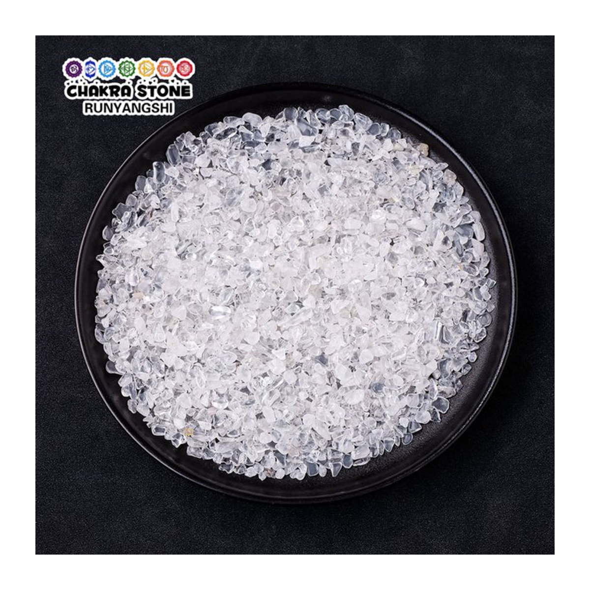 Runyangshi Natürliche Quarz Kristalle in klarer und transparenter Optik, gebrochene Steine für Schmuckherstellung und Aquarium Dekoration, 50 g pro Beutel - Bild 1