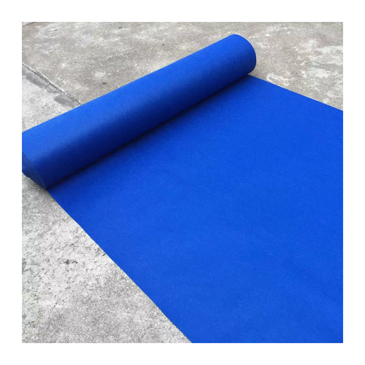 Rutschfester Hochzeits-Teppich in Blau für Zeremonien und Bühnen zur Dekoration - Bild 6