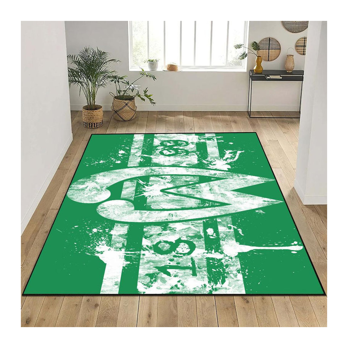 Rutschfester und waschbarer Teppich von Karpetti für Eingang, Küche, Wohnzimmer oder Flur, B/T: 90 x 60 cm - Bild 5