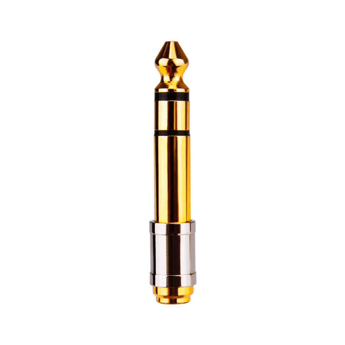 RUZUO Audio Adapter 3,5 mm auf 6,35 mm Jack Konverter Männlich zu Weiblich in Alufarben - Bild 6