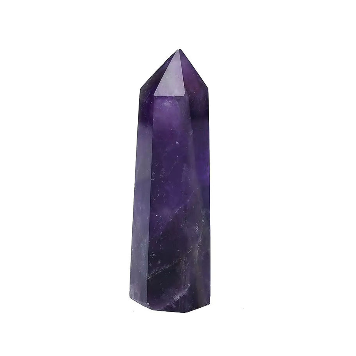 RYCRYSTAL Amethyst Kristall Pyramide in Lila als dekoratives Stein Ornament - Bild 6