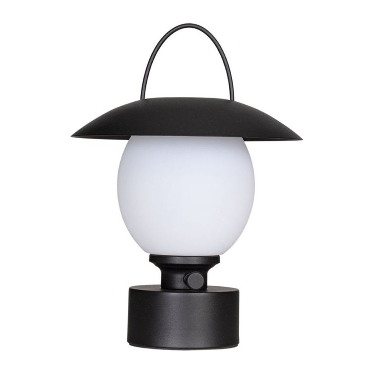 Rydens Castro LED Tischleuchte Laterne Schwarz IP44 B: 25,5 cm, H: 34,5 cm - Bild 1