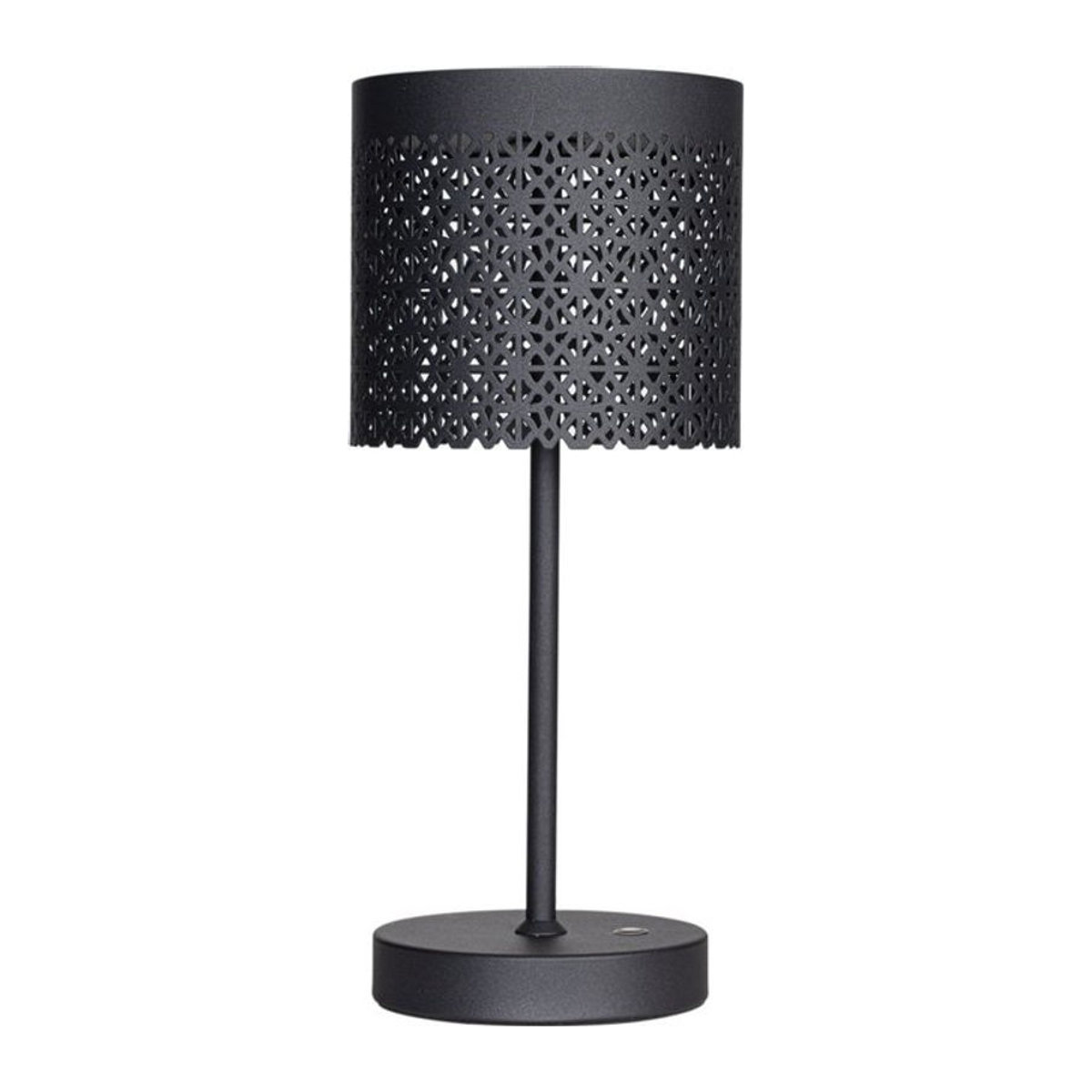 Rydens Maison Tischleuchte LED Schwarz Minimalistisch IP44 B: 15 cm, H: 34,5 cm - Bild 1
