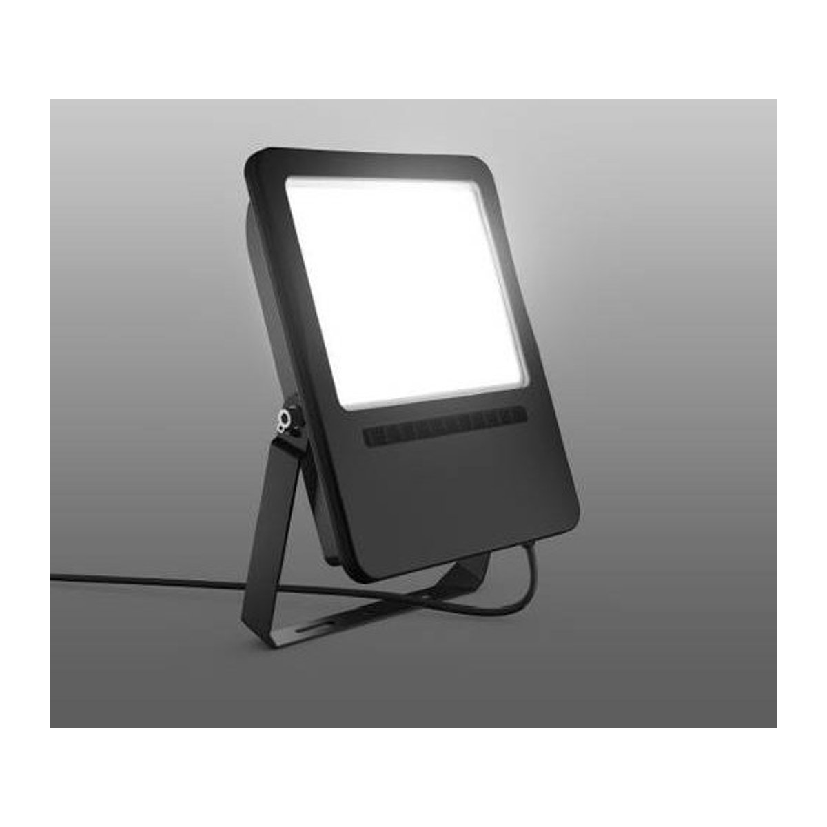 RZB LED-Außenstrahler in Schwarz mit neutralweißem Licht und Gehäuse aus Aluminium, Stahl und Glas - Bild 2