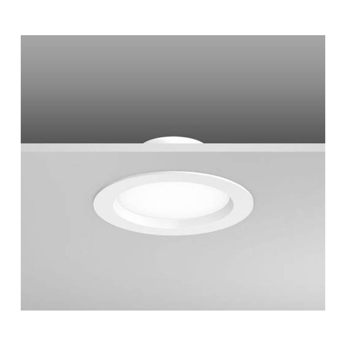 RZB LED Einbaustrahler HB 801 Weiß 16W Neutralweiß aus Aluminium und Kunststoff - Bild 1