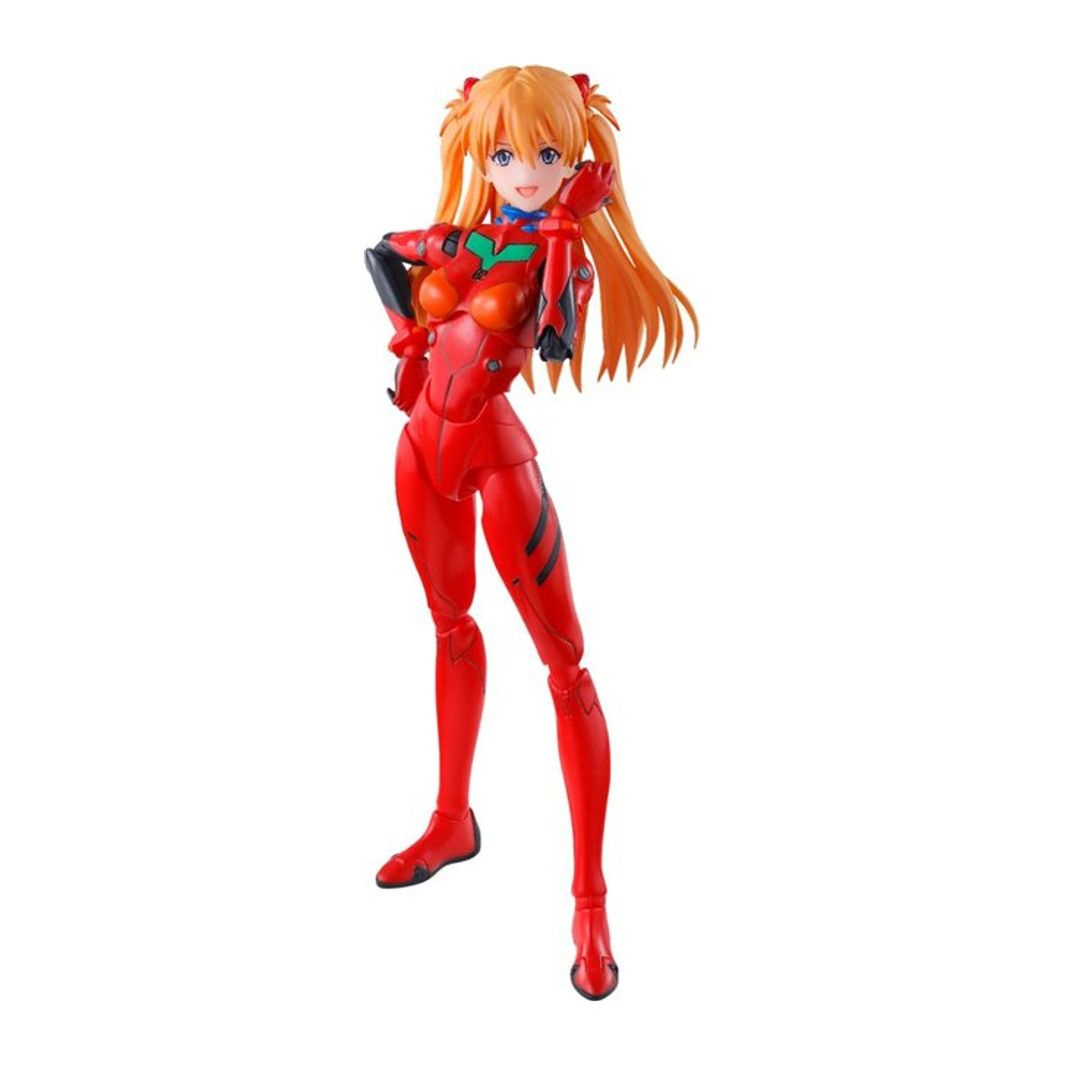 S.H.Figuarts Evangelion Shikinami Asuka Langley Actionfigur von TAMASHII NATIONS in Rot, Höhe: 13,5 cm - Bild 1