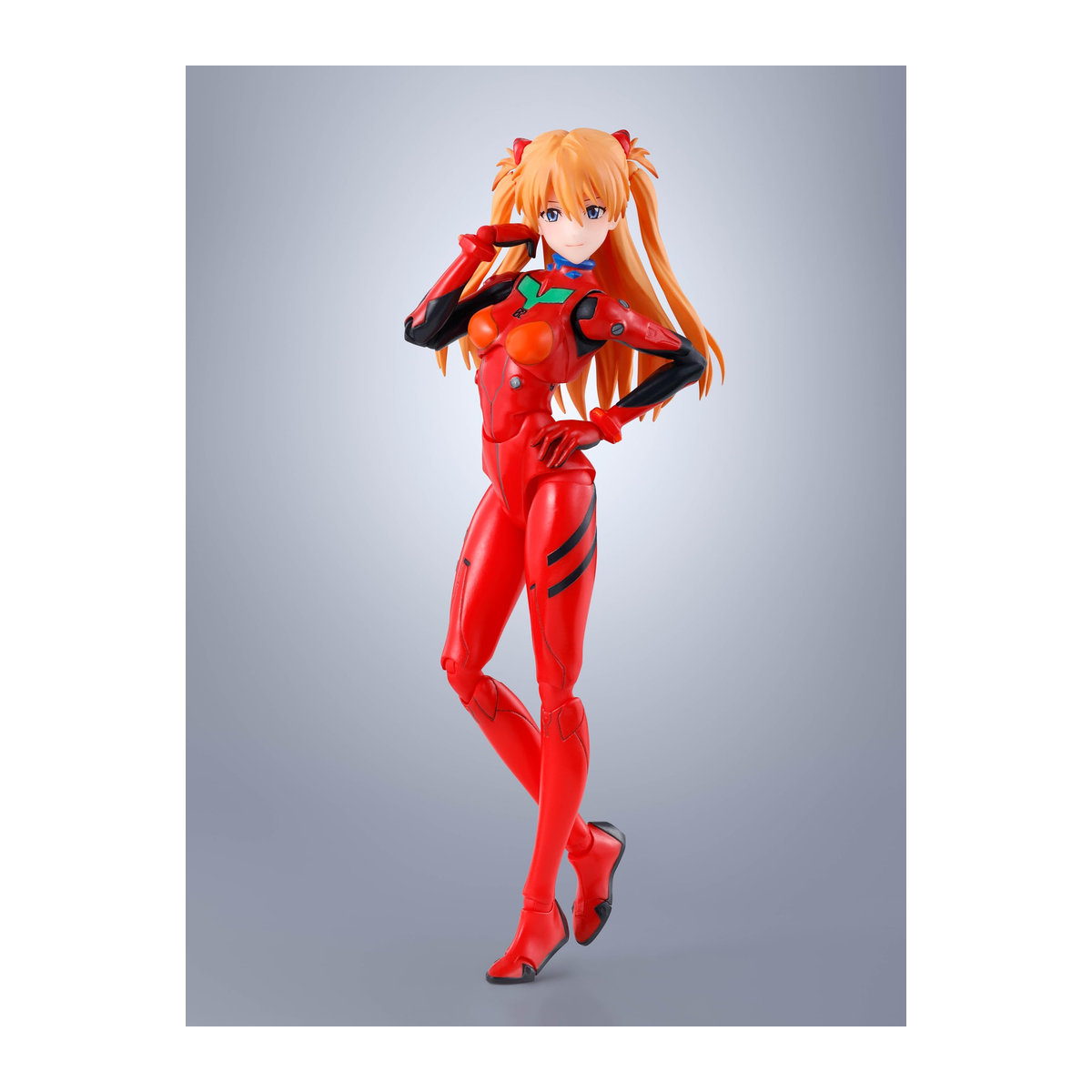 S.H.Figuarts Evangelion Shikinami Asuka Langley Actionfigur von TAMASHII NATIONS in Rot, Höhe: 13,5 cm - Bild 2