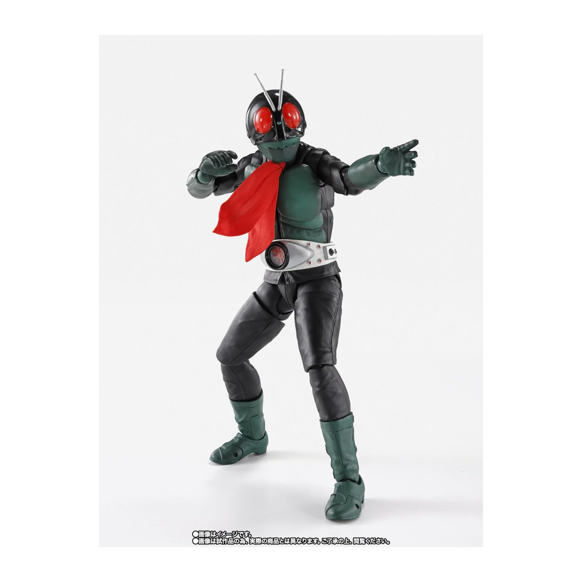 S.H.Figuarts Kamen Rider 1 Glorreiche Showa Rider Edition Actionfigur mit Stoff-Finish, Multicolor, Höhe: 14,5 cm - Bild 2