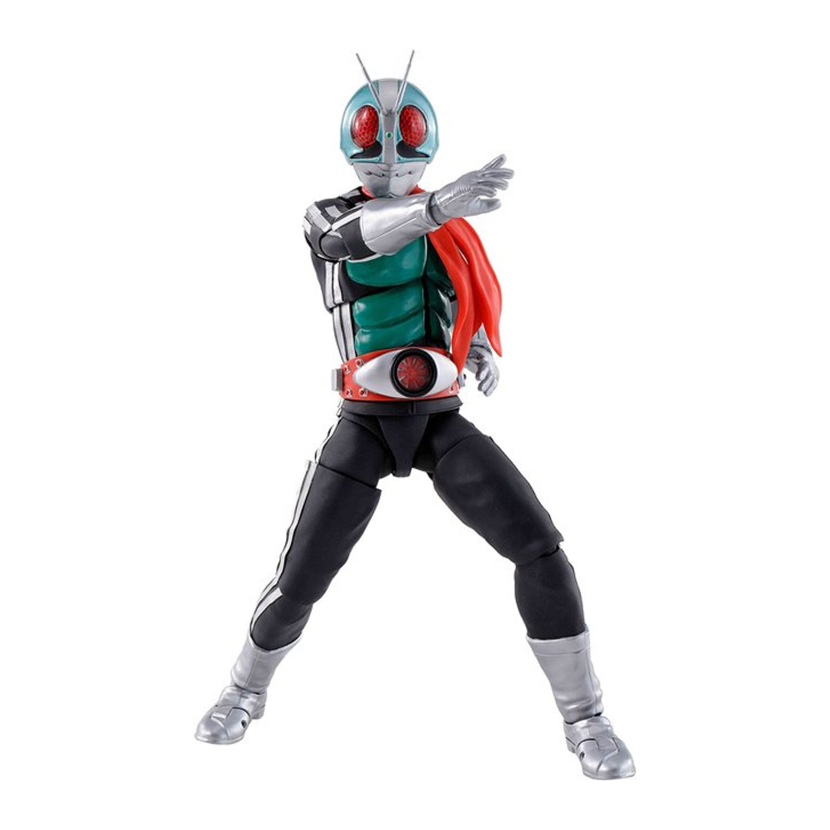 S.H.Figuarts Kamen Rider New 1 50. Jubiläum Knochenschnitzerei Figur von TAMASHII NATIONS, Multicolor, Höhe: 14,5 cm - Bild 1