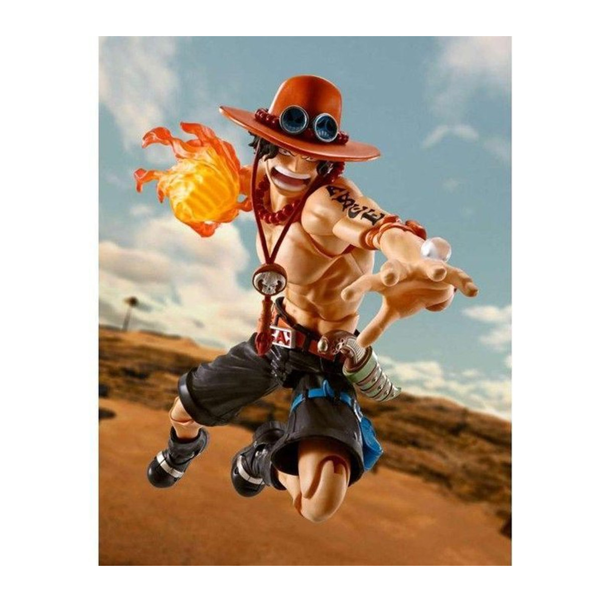 S.H.Figuarts One Piece Figur Portgas D. Ace Feuerfaust von Japanworld, Höhe: 15 cm - Bild 1