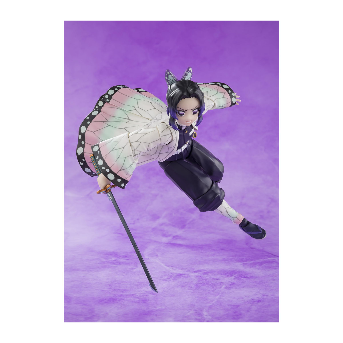 S.H.Figuarts Shinobu Kocho Actionfigur aus Demon Slayer Kimetsu no Yaiba von Tamashii Nations, Multicolor, Höhe: 13 cm - Bild 2