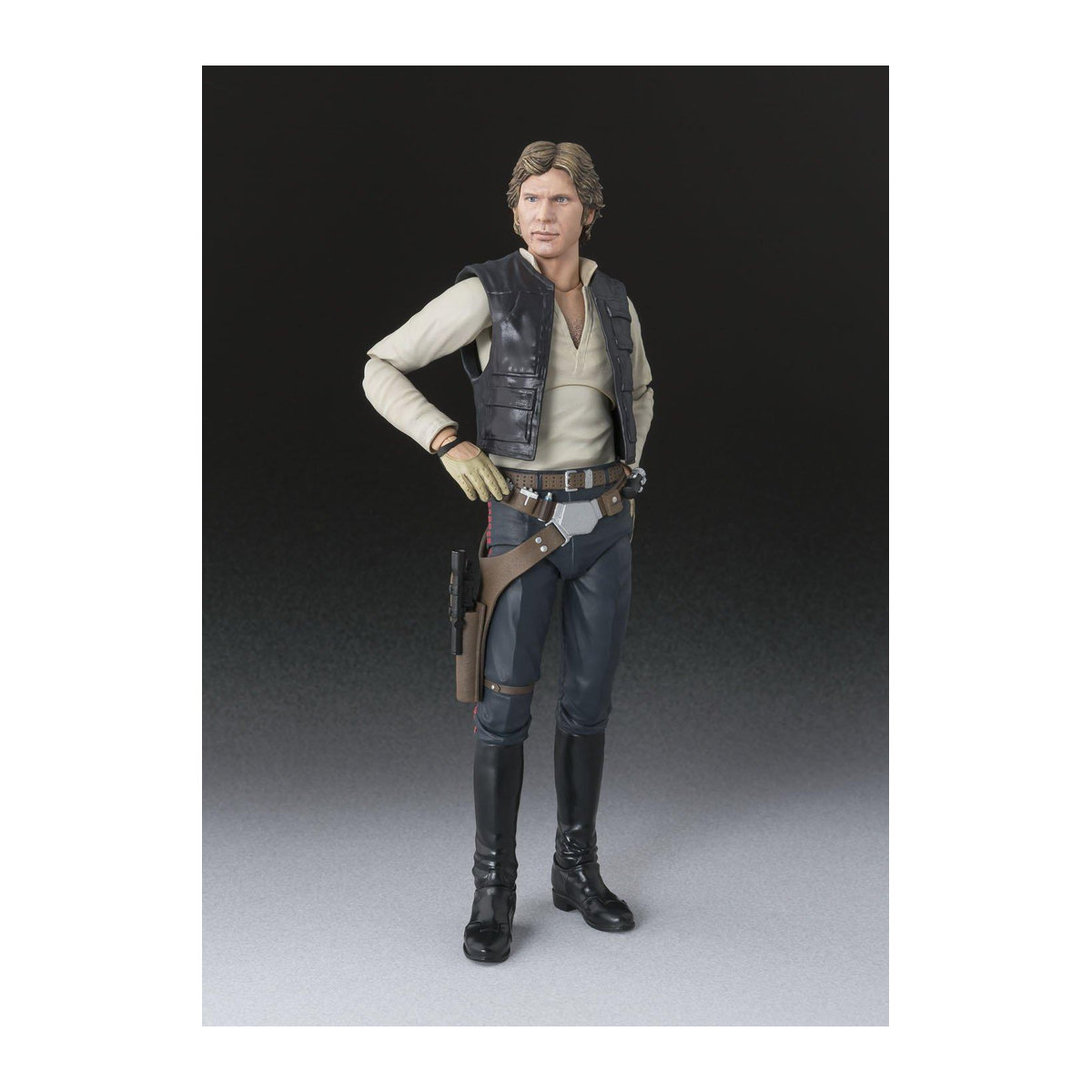 S.H.Figuarts Star Wars Han Solo Actionfigur von TAMASHII NATIONS, Multicolor, Höhe: 15 cm - Bild 2