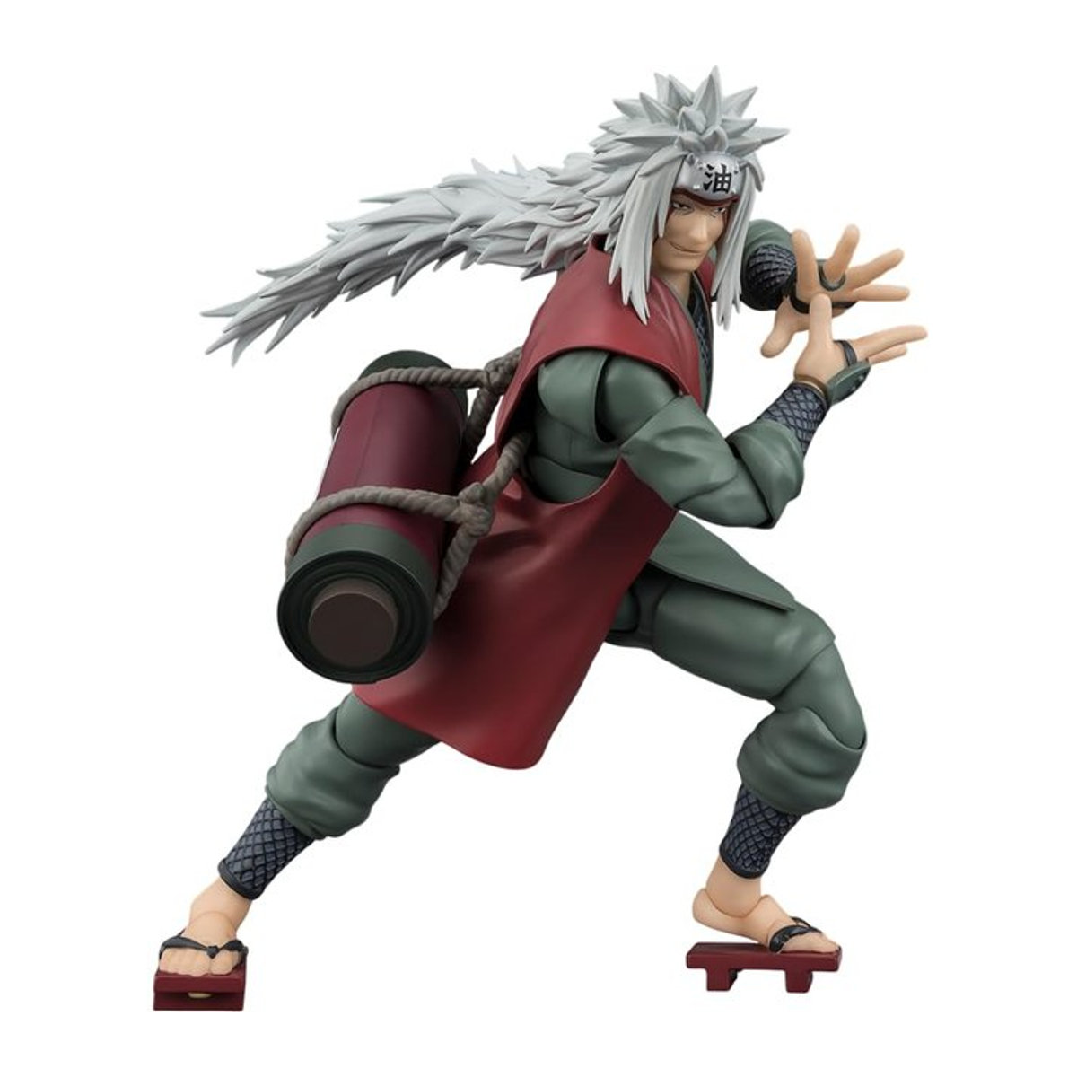 S.H.Figuarts Tamashii Nations Naruto Jiraiya Der Meister des Helden von Konoha Weisenmodus Actionfigur Multicolor - Bild 1