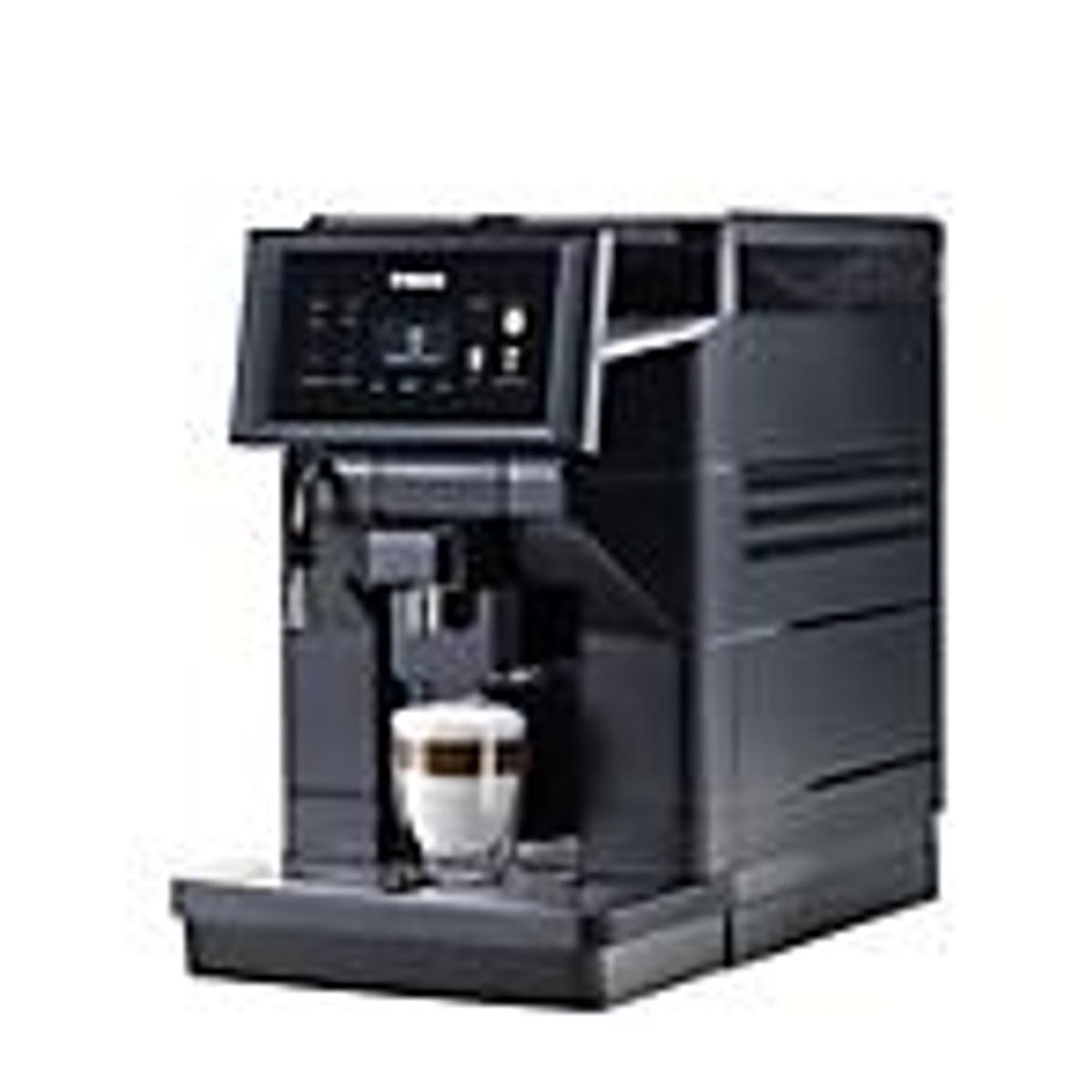 Saeco Kaffeevollautomat Aurora M1 9J0900 in Schwarz mit High Speed Cappuccino-Funktion und höhenverstellbarem Auslauf - Bild 2