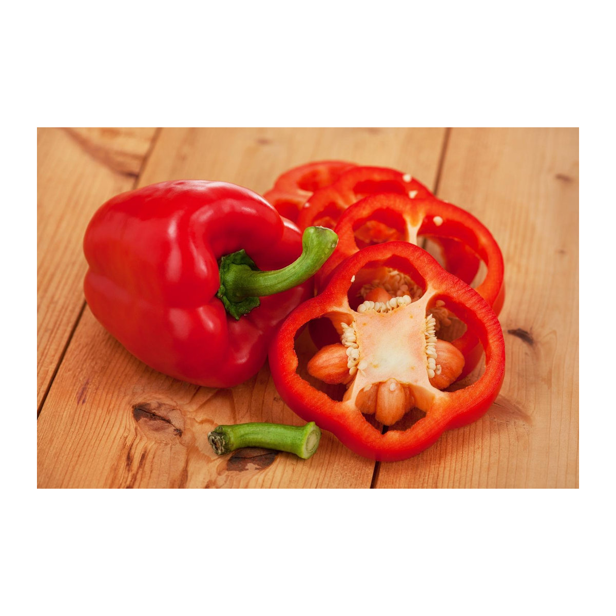SAFLAX Bio Paprika California Wonder Red Capsicum annuum 20 Samen - Bild 5