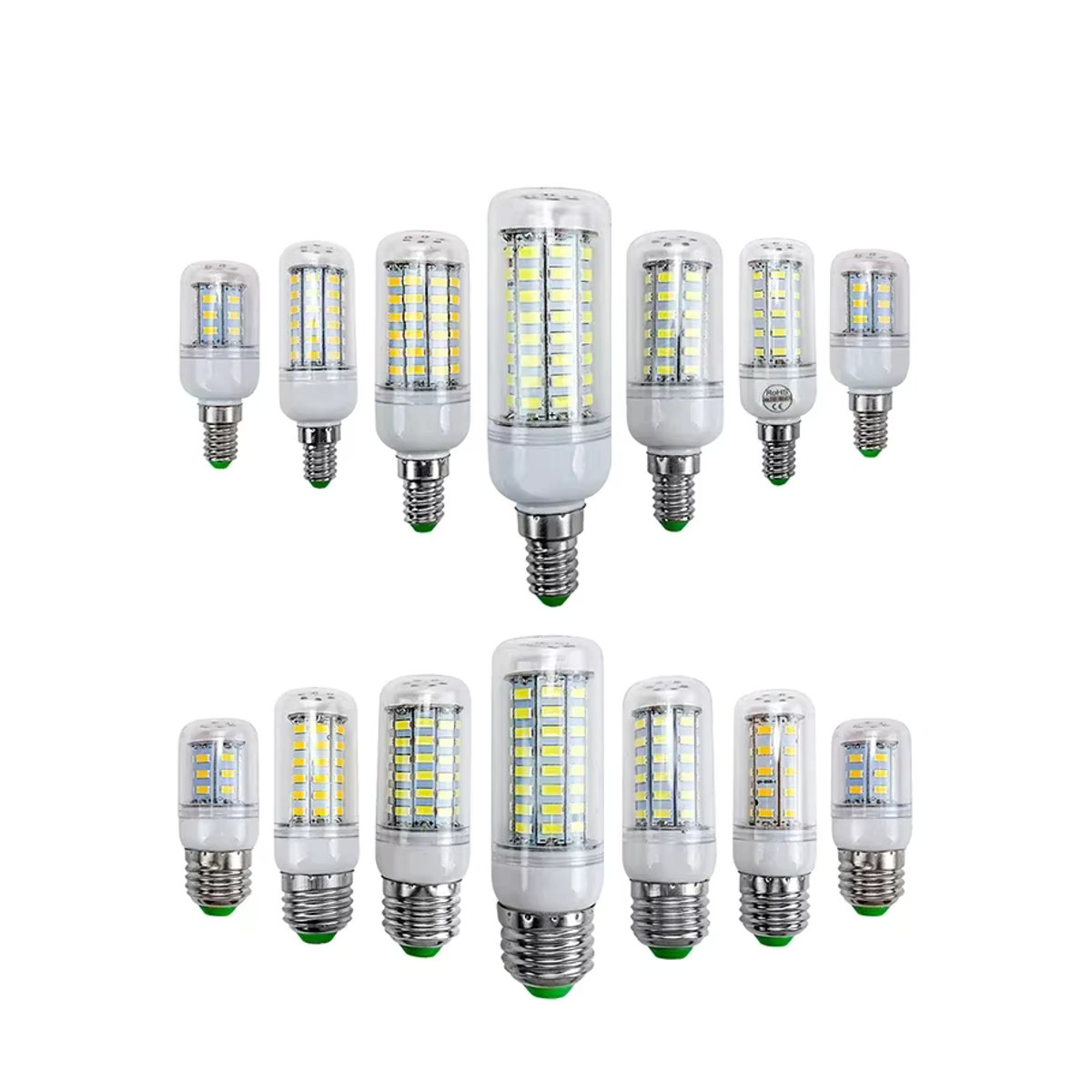 Sagra E27 LED Mais Lampe mit SMD5730 LEDs für Kronleuchter und Beleuchtung - Bild 6